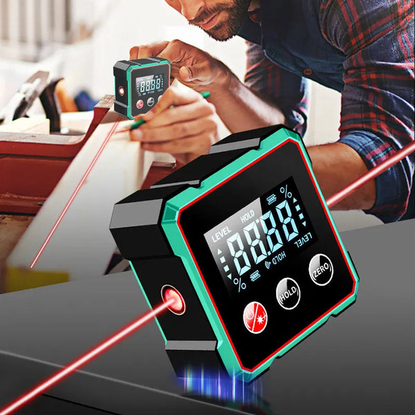 Worldiwide™ 4-Side Magnetic Digital Angle Finder