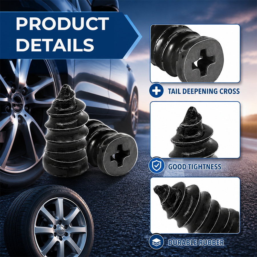 EMERGENCY TIRE REPAIR — WITHOUT REMOVING THE TIRE