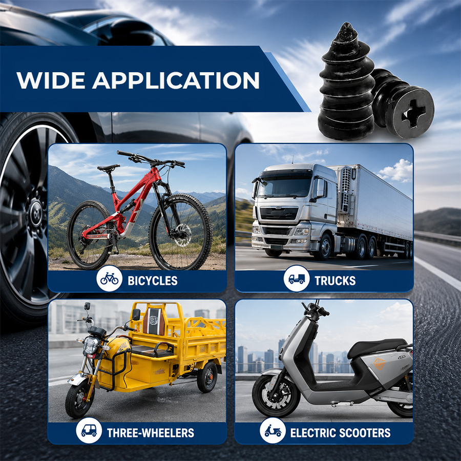 EMERGENCY TIRE REPAIR — WITHOUT REMOVING THE TIRE