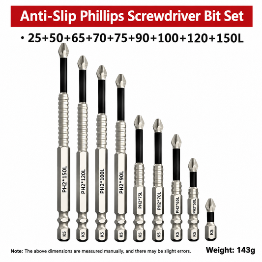 Magnetic Screwdriver Bit Set