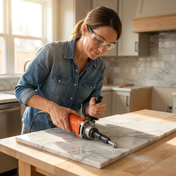 TURN YOUR ANGLE GRINDER INTO A PRECISION GRINDING TOOL