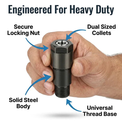 TURN YOUR ANGLE GRINDER INTO A PRECISION GRINDING TOOL